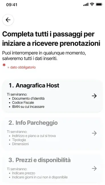 Onboarding intuitivo e smart screenshot 2