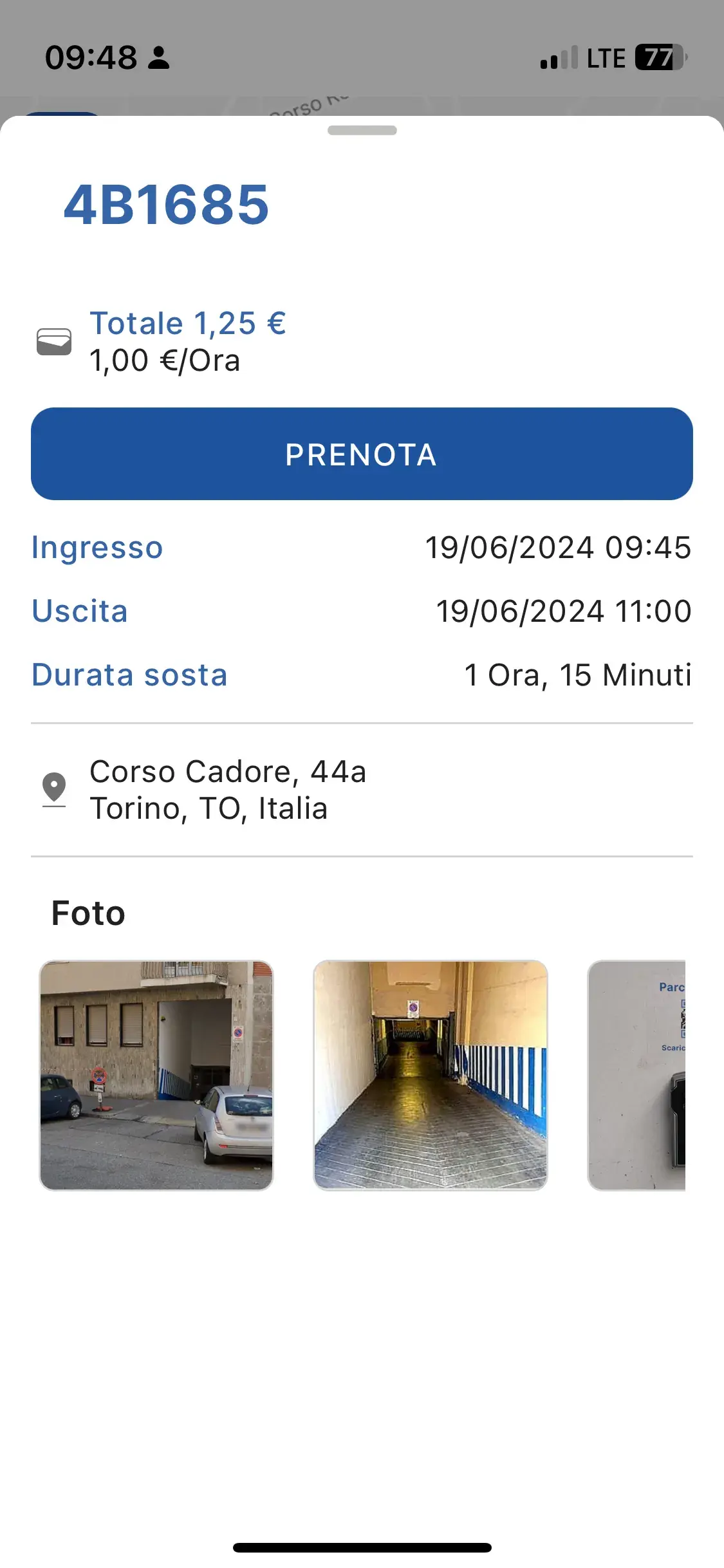 MVP - Prima prenotazione su Torino screenshot 2