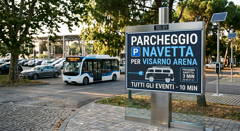 Firenze Ippodromo del Visarno: servizio Parcheggio + Navetta