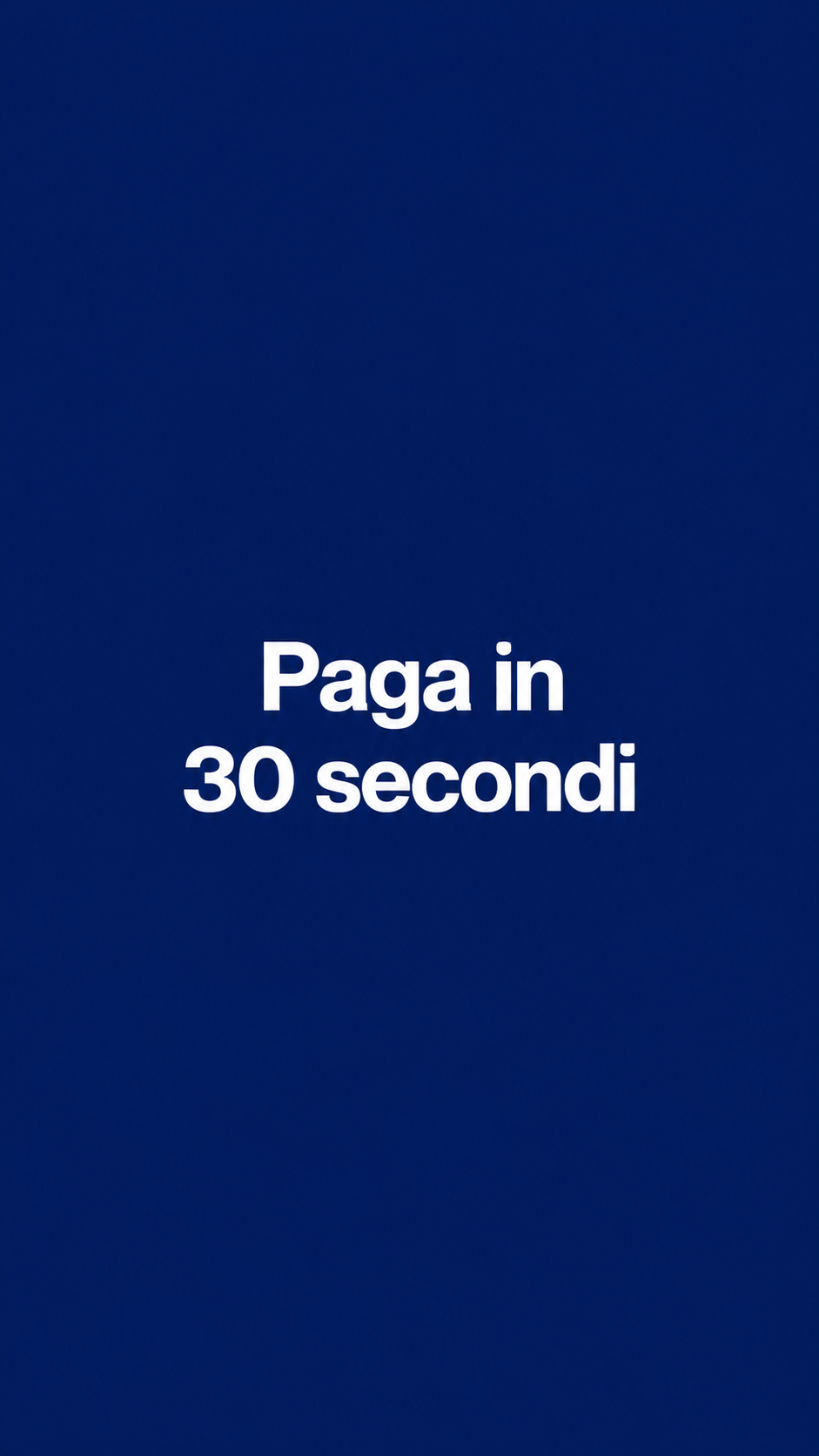 paga areac in 30 secondi